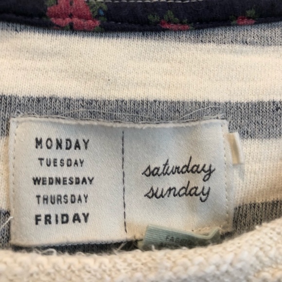 Anthropologie Saturday Sunday striped dress - Picture 4 of 4